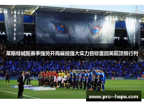 莱斯特城新赛季强势开局展现强大实力目标重回英超顶级行列